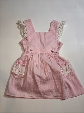Darling Mae Cotton Dress with Ruffle Details
